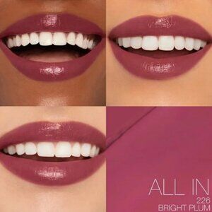 NARS All In Afterglow Sensual Shine Lipstick- bright plum, sheer, high shine
